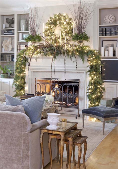 christmas mantel decorating ideas